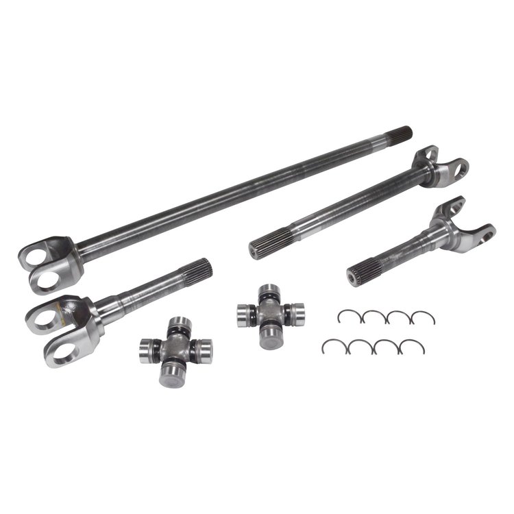 USA Standard ZA W24116 Gear Chromoly Front Axle Kit, Dana 30, 27 Spline, Super Joints