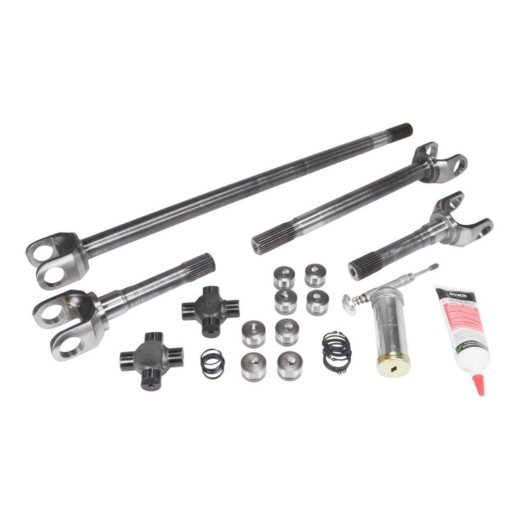 USA Standard ZA W24118 Gear Chromoly Front Axle Kit, GM 8.5 in., Both Sides, 19/28 Spline