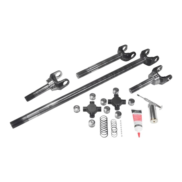 USA Standard ZA W24120 Gear Chromoly Front Axle Kit, GM 8.5 in., 19/28 Spline, Super Joints