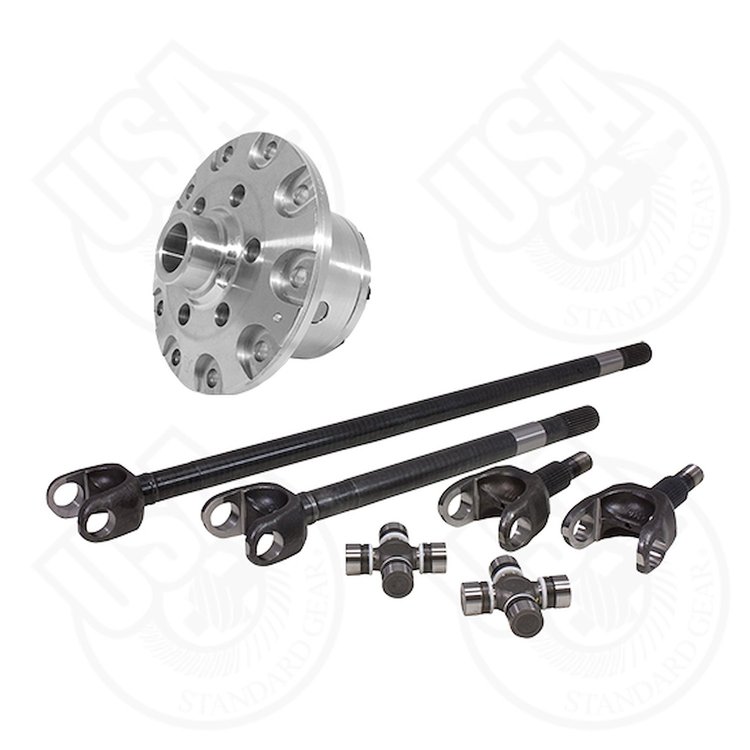 USA Standard 30 spline 4340 Chrome-Moly axle / Zip Locker kit for Jeep TJ XJ YJ / ZJ.