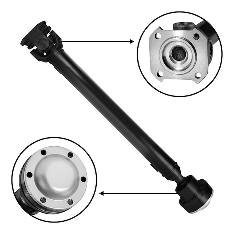 USA Standard ZDS050102 Front Driveshaft, Kia Sorento A/T Wfulltime 4Wd, 25.75 in. Flange To Flange