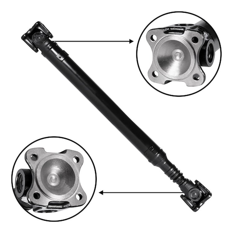 USA Standard ZDS058597 Front Driveshaft, For Mercedes, 28.125 in. Flange To Flange