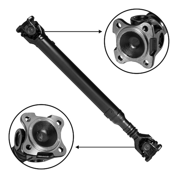 USA Standard ZDS058644 Front Driveshaft, For Mercedes S430 & S500, E500, Awd, A/T, 26 in. Flange To Flange