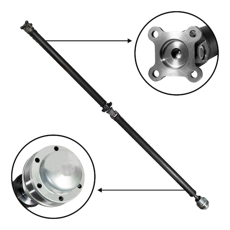 USA Standard ZDS100594 2 Piece Rear Driveshaft, '07-'09 Chevy Equinox 3.6L/Pontiac Torrent, 85 in. Long