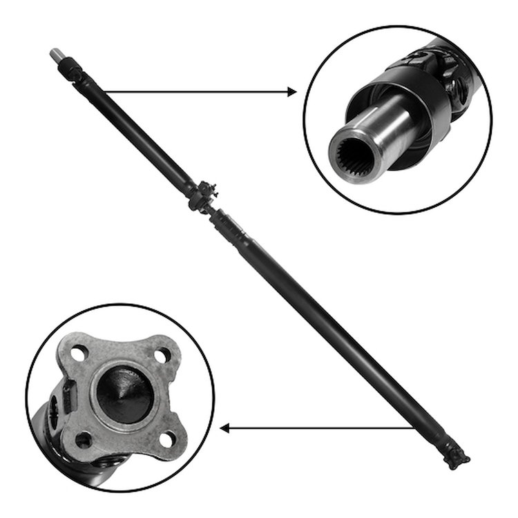 USA Standard ZDS100665 Rear Driveshaft, Jeep Compass & Patriot, Dodge Caliber, 80 in. Overall Length