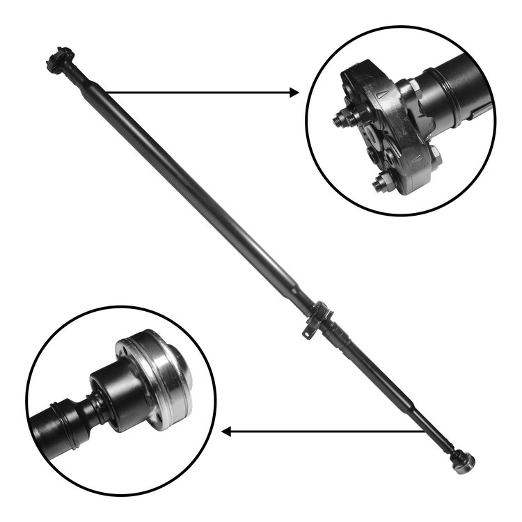 USA Standard ZDS101745 Gear Rear Driveshaft, For Dodge Journey, Length 86 in. Flange To Flange