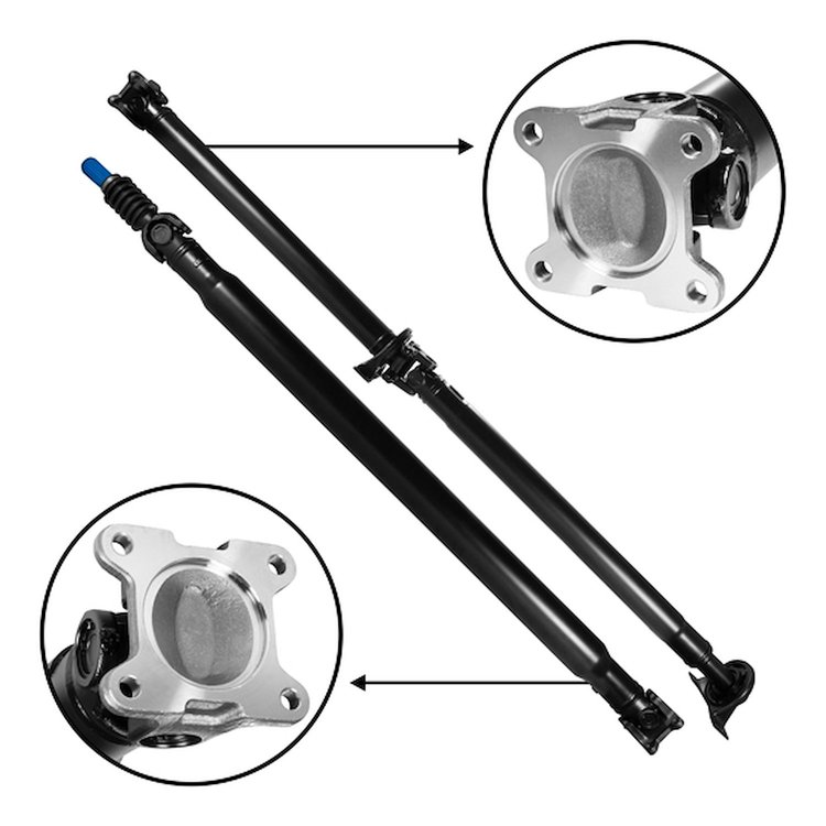 USA Standard ZDS10185X Rear Driveshaft, 07-18 Dodge/Merc Sprinter 2500/3500 3.0L, 170 in. Wb