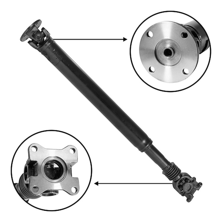 USA Standard ZDS105813 Driveshaft, '05-'10 Jeep Grand Cherokee/Commander, 39.6 in. Flange To Flange