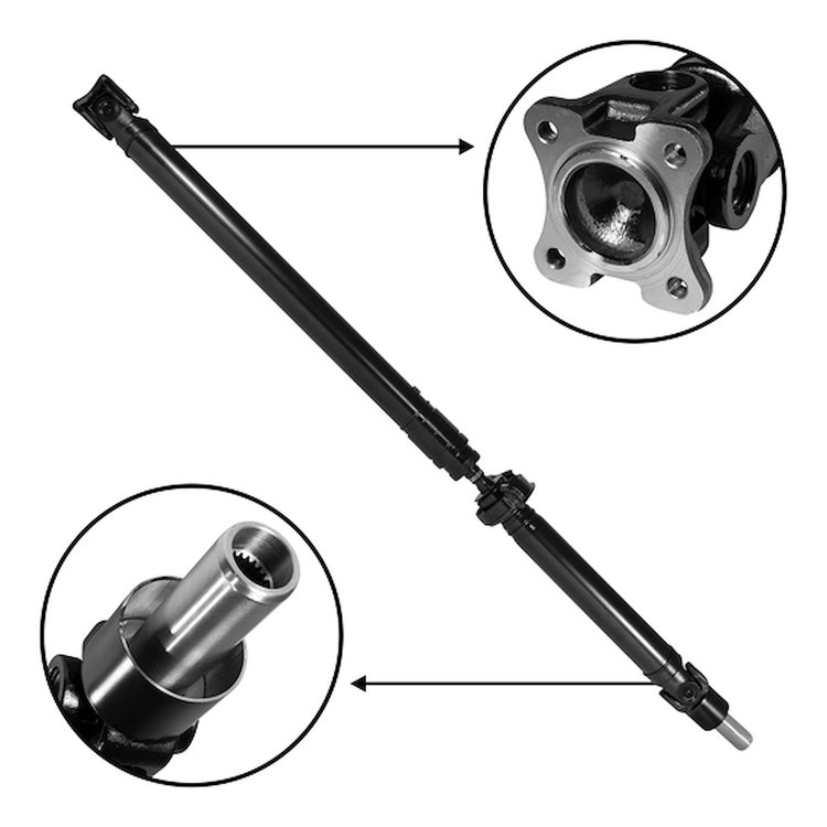 USA Standard ZDS150102 Rear Driveshaft, Subaru Outback, 5 Spd A/T, 58.3 in. Flange To Slip