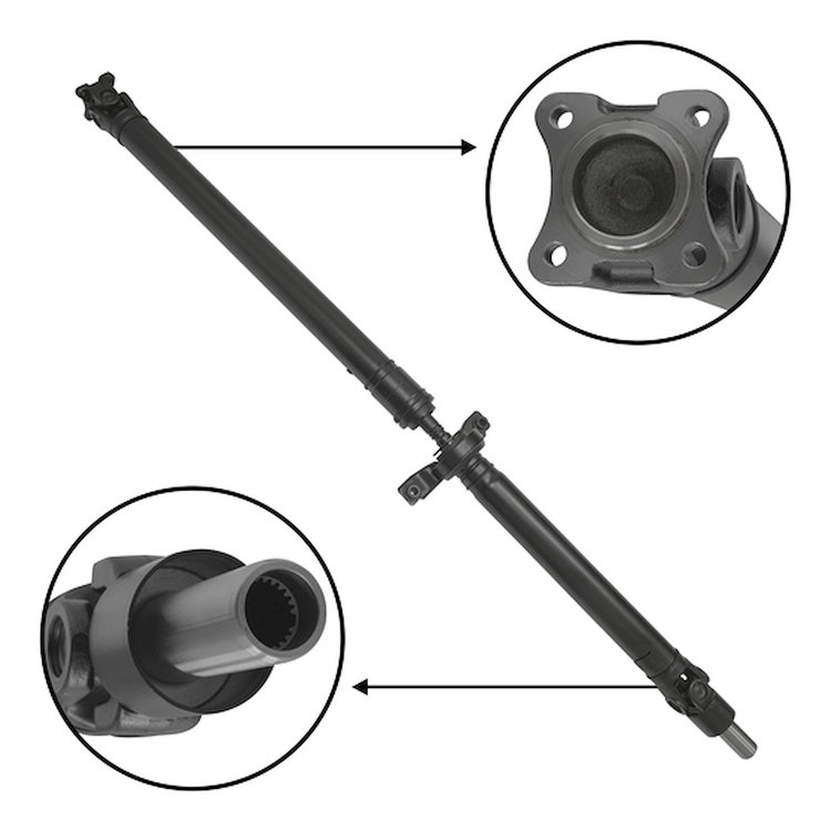 USA Standard ZDS158885 Gear Rear Driveshaft, For Subaru Legacy, 2.2/2.5, At, Length 62.25 in.