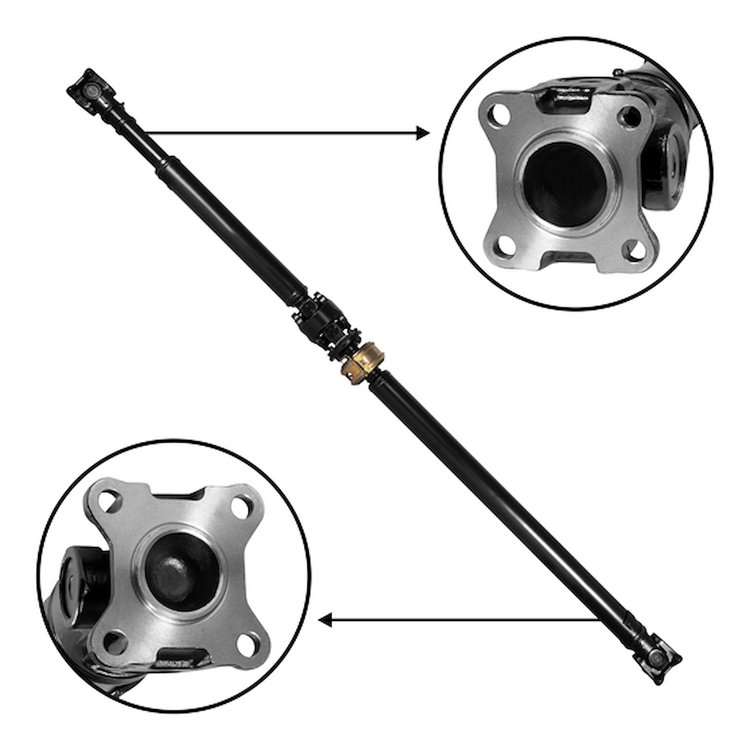 USA Standard ZDS159045 2 Piece Rear Driveshaft '98-'04 Tacoma 3.4L 2Wd Prerunner, 77 in. Flange To Flange