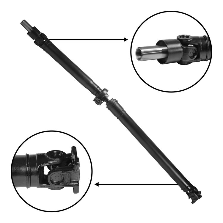 USA Standard ZDS159312 Rear Driveshaft, Subaru Forester, '03-'05, A/T, 58 in. Length