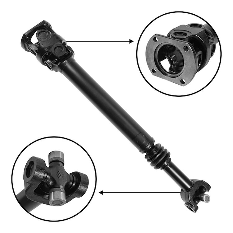 USA Standard ZDS9101 Front Driveshaft, For Dodge Ram, 28-9/16 in. Center-To-Center