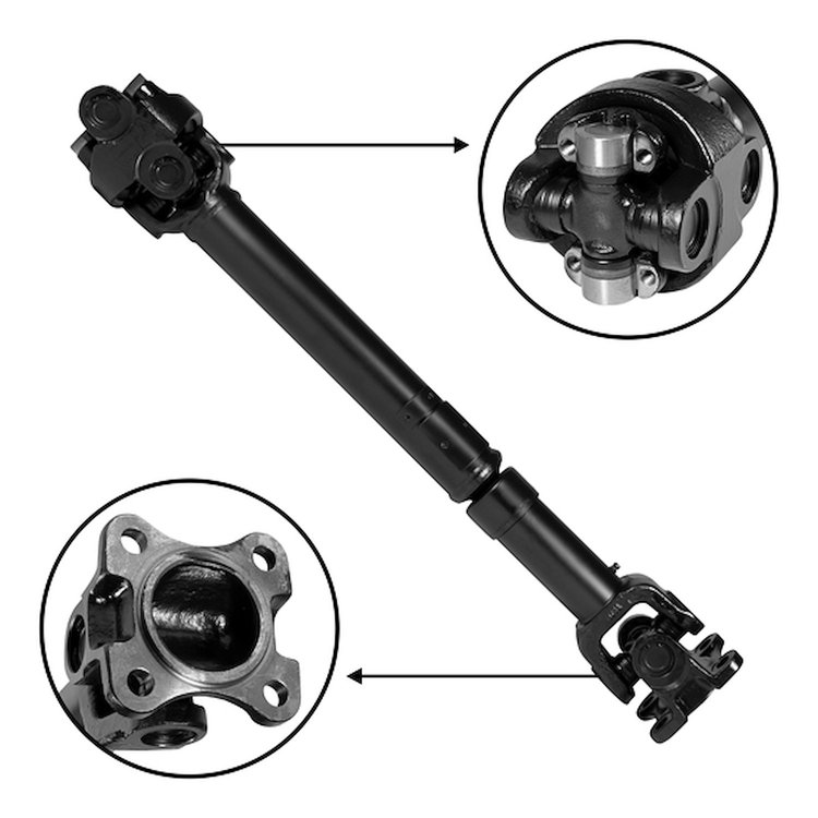 USA Standard ZDS9150 Front Driveshaft, For Dakota & Durango, 24-1/4 in. Center-To-Center