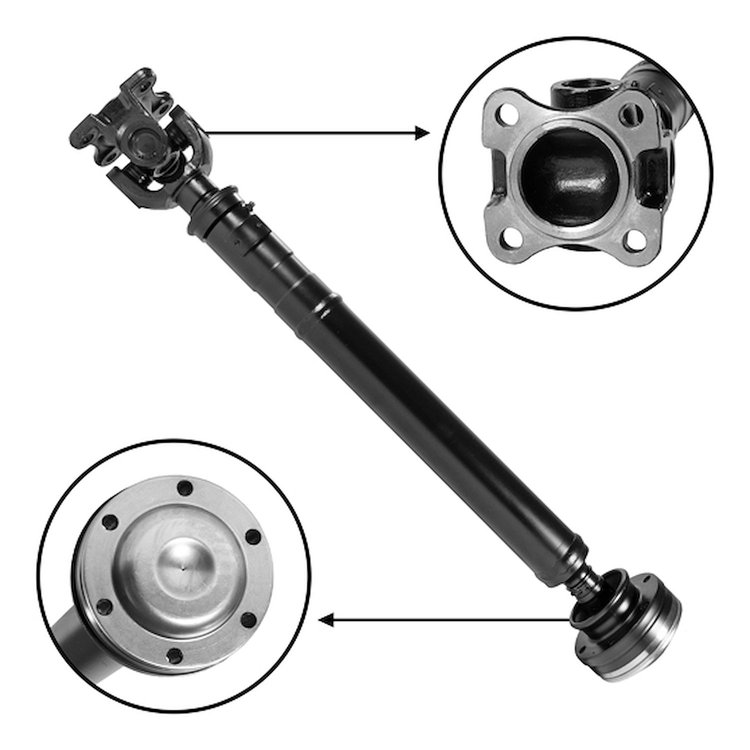 USA Standard ZDS9151-OE Front Driveshaft, Dakota/Durango, Oe Style 26.25 in. Flange To Flange