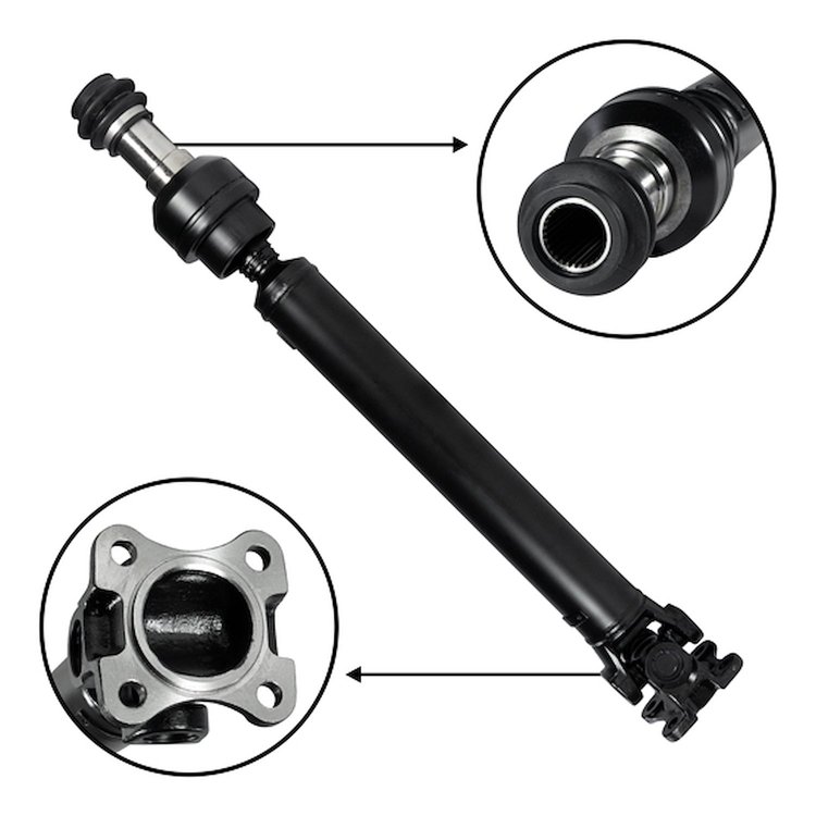 USA Standard ZDS9195 Front Driveshaft, For Dodge Aspen & Durango, 16 in. Weld-To-Weld