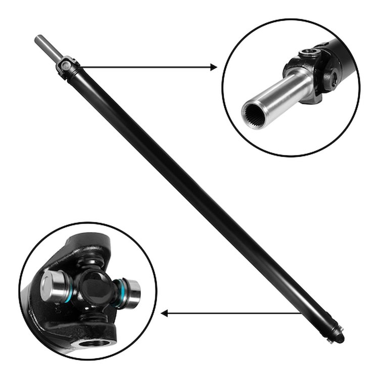 USA Standard ZDS9323 Front Driveshaft, For Jeep Liberty, 20 in. Weld-To-Weld
