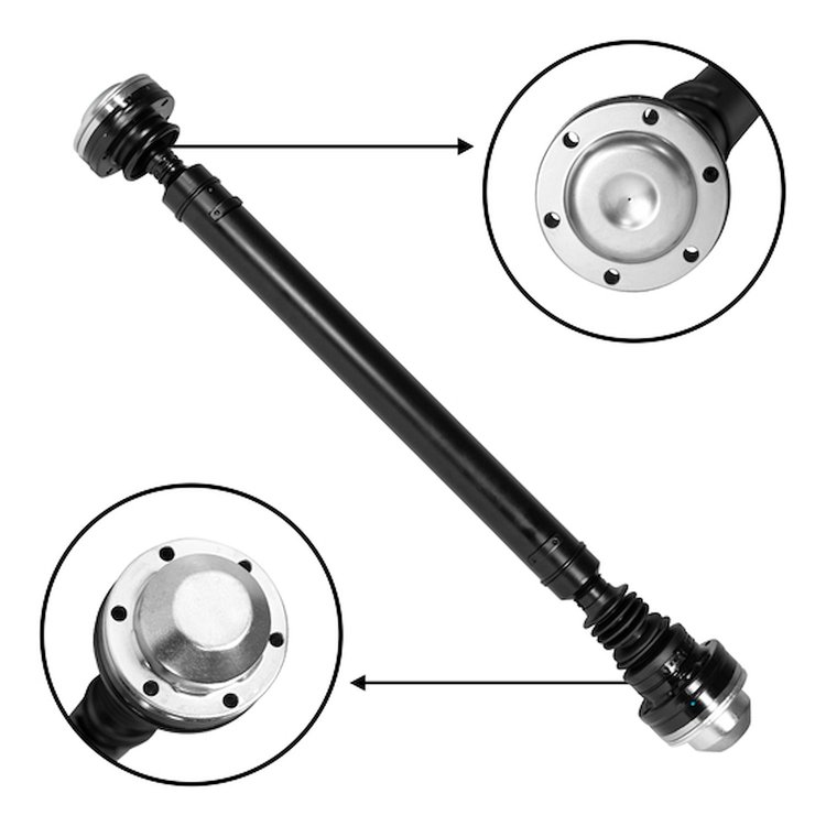 USA Standard ZDS9326 Front Driveshaft, For Jeep Liberty, 19 in. Weld-To-Weld