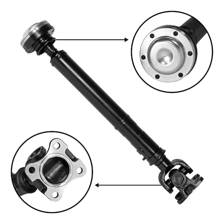 USA Standard ZDS9514 Front Driveshaft, For Dakota Conv, 24-1/4 in. Flange To Flange