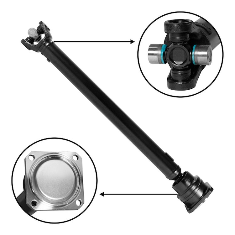 USA Standard ZDS9516 Front Driveshaft, For GM Colorado & Canyon, 27.72 in. Flange To Center