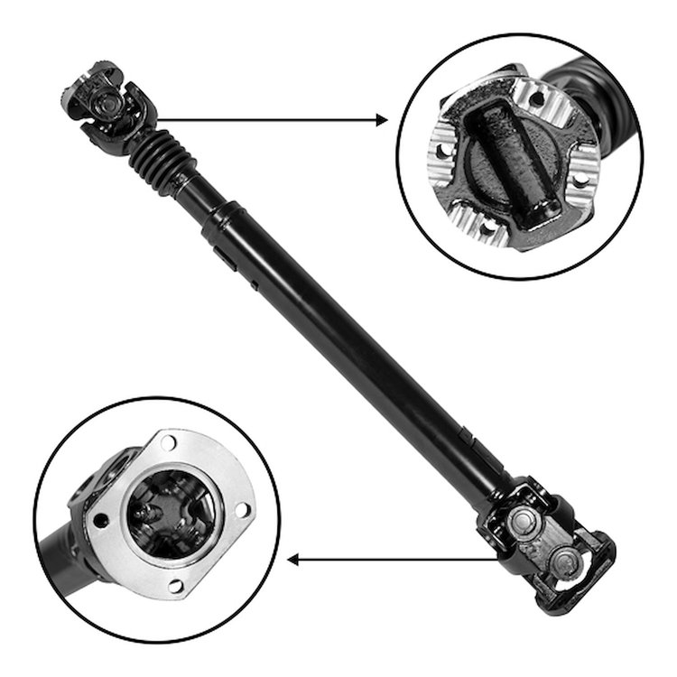 USA Standard ZDS9538 Front Driveshaft, For Ram 2500 & 3500, 36-1/4 in. Flange To Flange