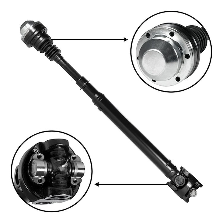 USA Standard ZDS9771 Front Driveshaft, For Grand Cherokee, 32-7/8 in. Flange To Center