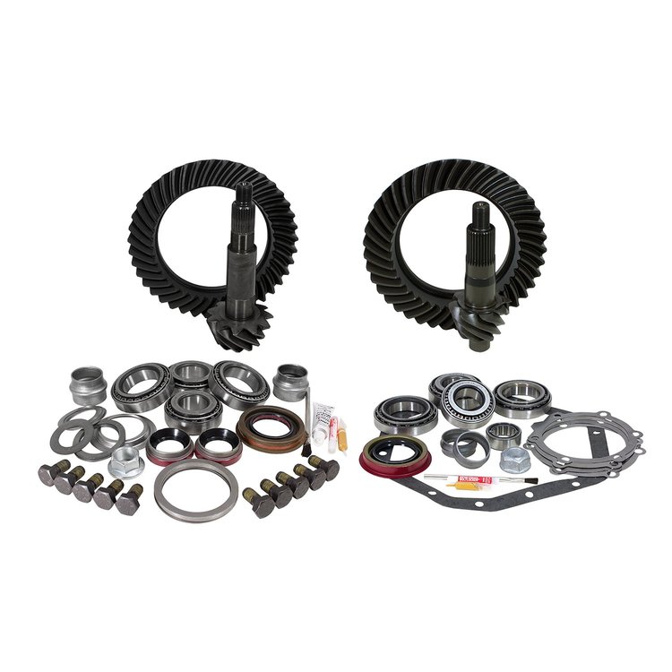 USA Standard ZGK045 Gear & Install Kit Reverse Rotation D60/’88-Down GM 14T, 5.38 Thick
