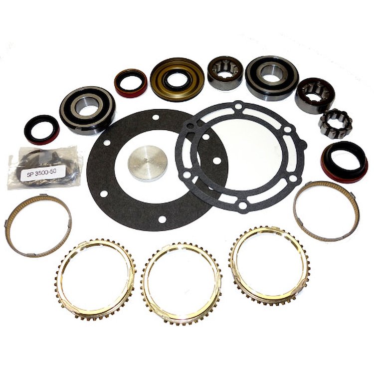 USA Standard ZMBK235WS Manual Transmission Getrag Bearing Kit, 1988-1989 Truck 1st Design 3-Pc W/Synchro