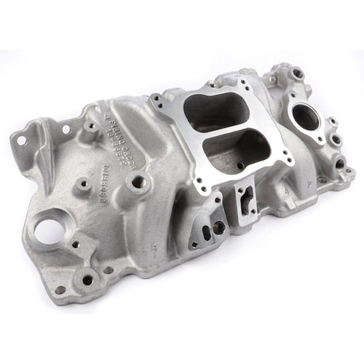 Aluminum Intake Manifold ZZ 350 HO & Small Block Chevy through 1986