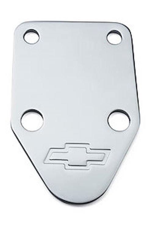 Fuel Pump Block-Off Plate Small Block Chevy