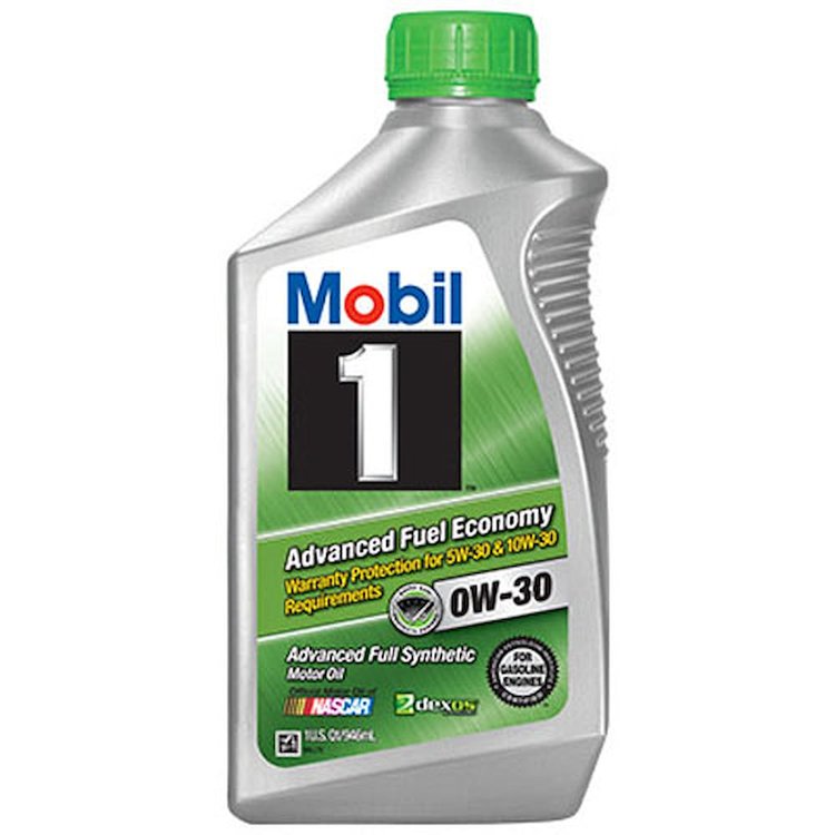 Mobil 1 Advanced Fuel Economy Full Synthetic Motor Oil 0W-30