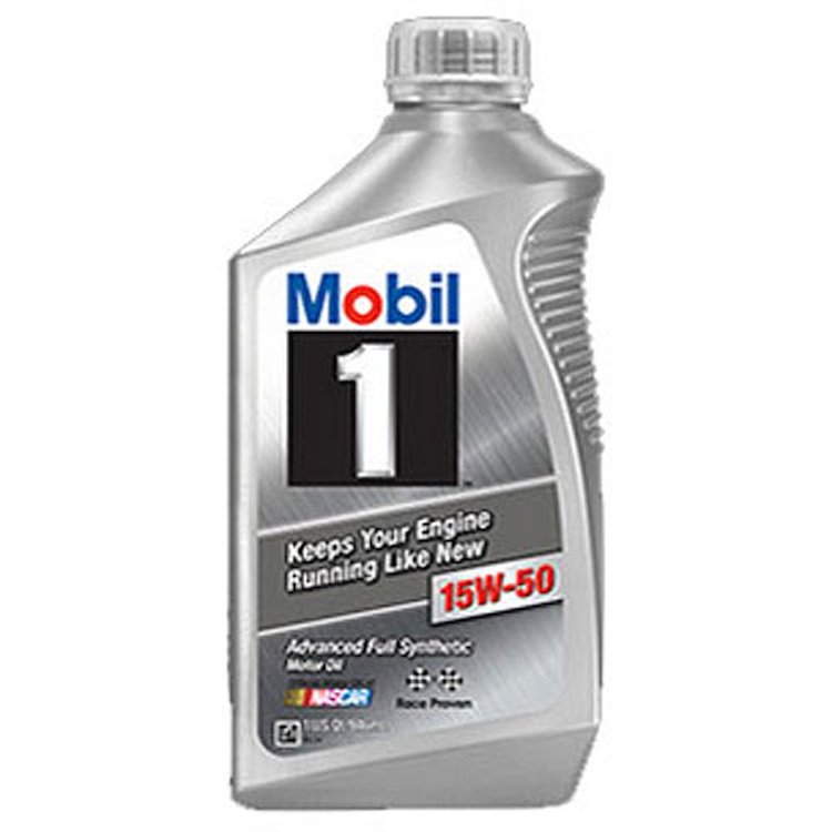 Mobil 1 Advanced Full Synthetic Motor Oil 15W-50