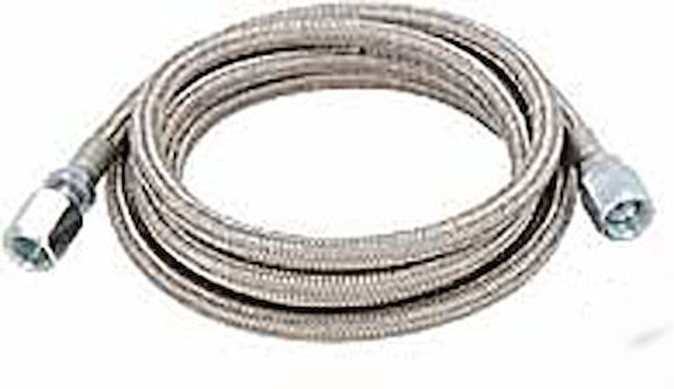 Gauge Installation Kit 6" Braided Stainless Steel Line