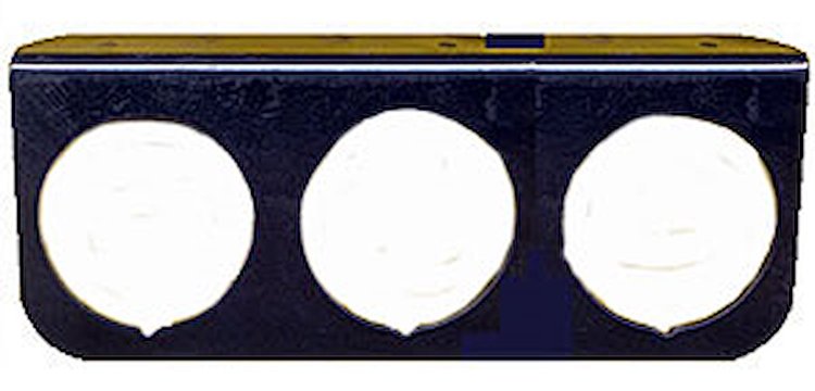 Gauge Mounting Bracket Triple Gauge