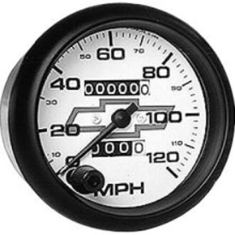 Analog Speedometer Gauge 0-120 MPH With Trip Meter