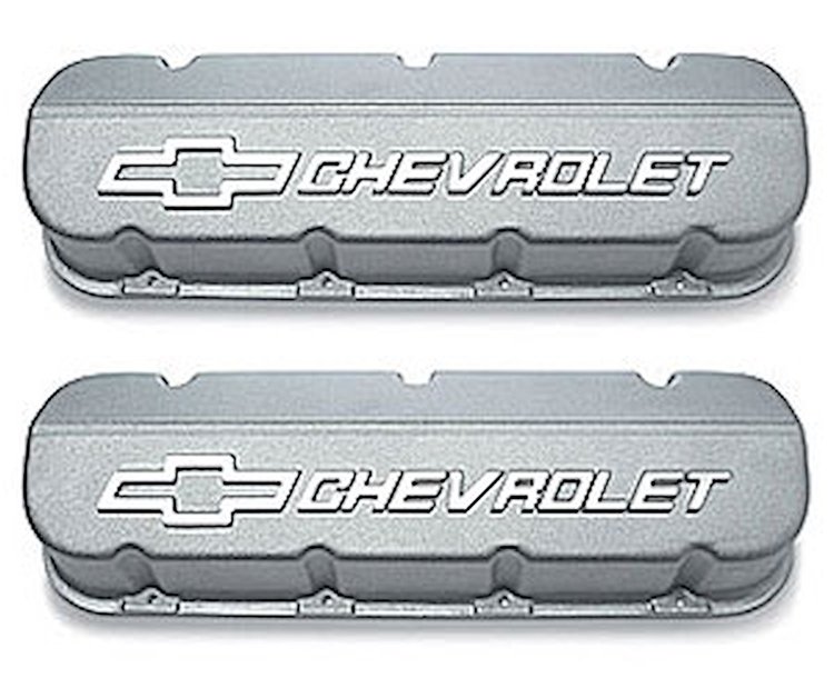 Big Block Chevy Aluminum Valve Covers Competition Style