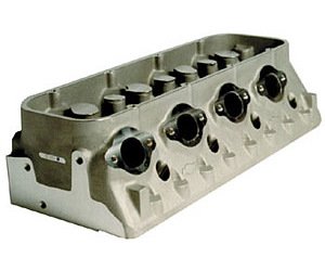 Splayed-Valve Aluminum Cylinder Head, Semi-Machined