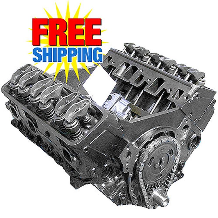 GM Goodwrench 4.3L 262 V6 Crate Engine 1996-98 Remanufactured L35