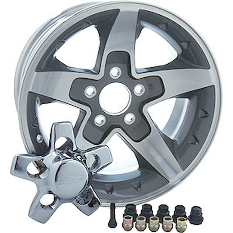 ZQ8-Style 5-Spoke Wheel Kit Size: 16" x 8"
