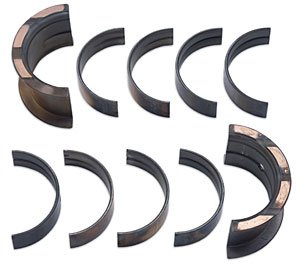 Complete Main Bearing Kit, 350ci Engines with Standard Mains