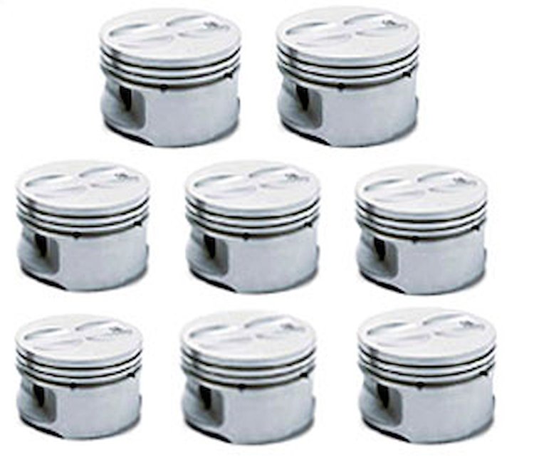 Hypereutectic Aluminum Piston Set ZZ383 +0.030 (2nd Design)