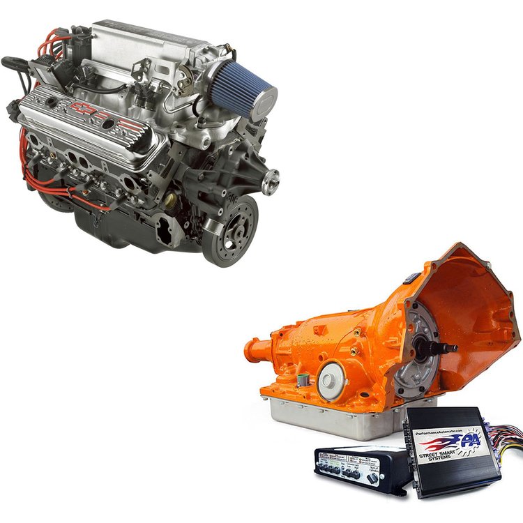 Ram Jet 350 Engine and 4L60E Trans Kit