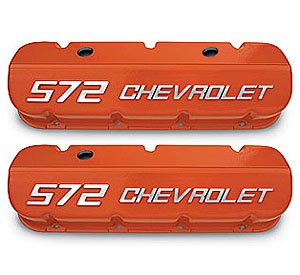 Big Block Chevy Aluminum Valve Covers Competition Style