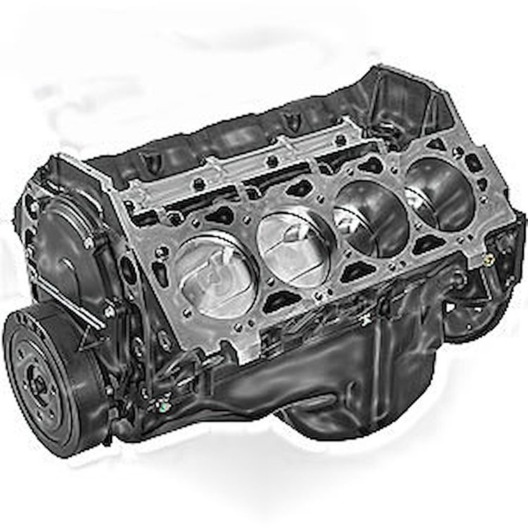 *REMANUFACTURED - GM Warranty Does NOT Apply ZZ502 Partial Engine Intended for Pre-1978 Street Vehicles