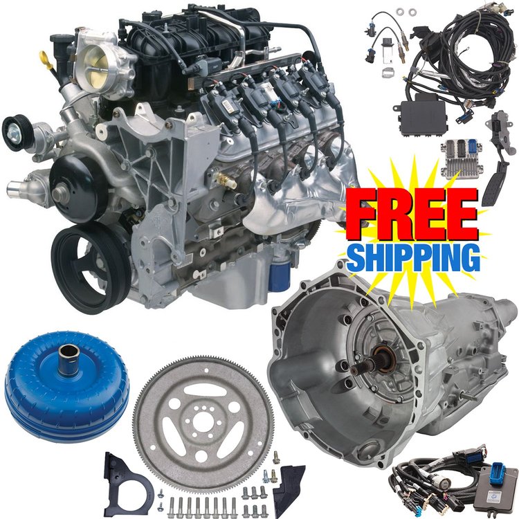 L96 6.0L Truck Connect & Cruise Powertrain System 4L65-E 2WD