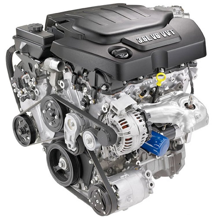 3.6 LLT FWD Service Crate Engine