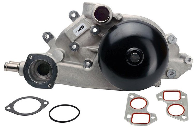 12681185 Water Pump Fits Select 1997-2006 Chevy Camaro, Corvette, Pontiac Firebird, GTO w/5.7L LS1 (VIN G, S), 6.0L LS2 (VIN U)