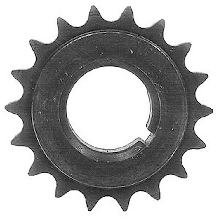 Crankshaft Sprocket - - Single Roller 1987-up Small Block with Hyd. Roller Cam