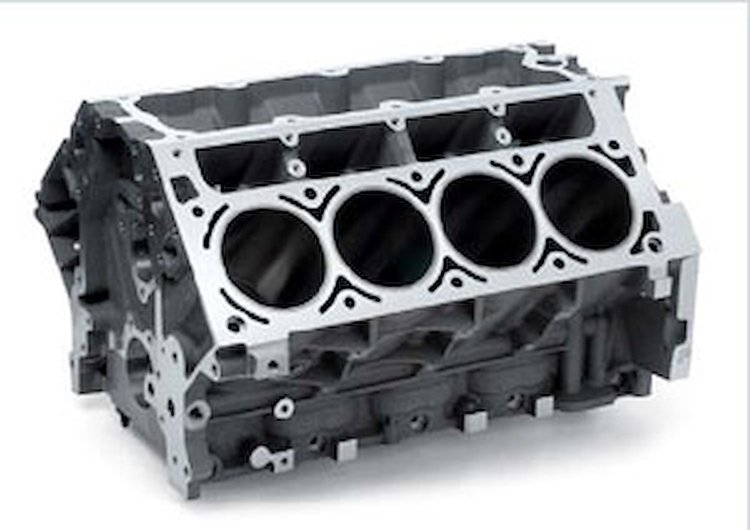 LS7 7.0L Corvette Bare Block