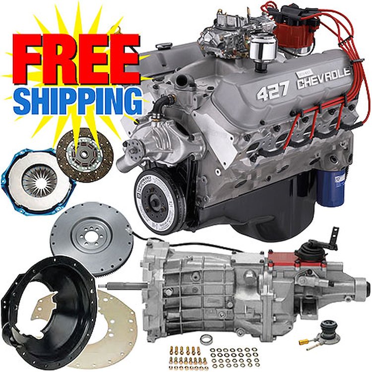 Anniversary Edition 427 All Aluminum 427ci Connect & Cruise Powertrain System 480 HP @ 5800 RPM
